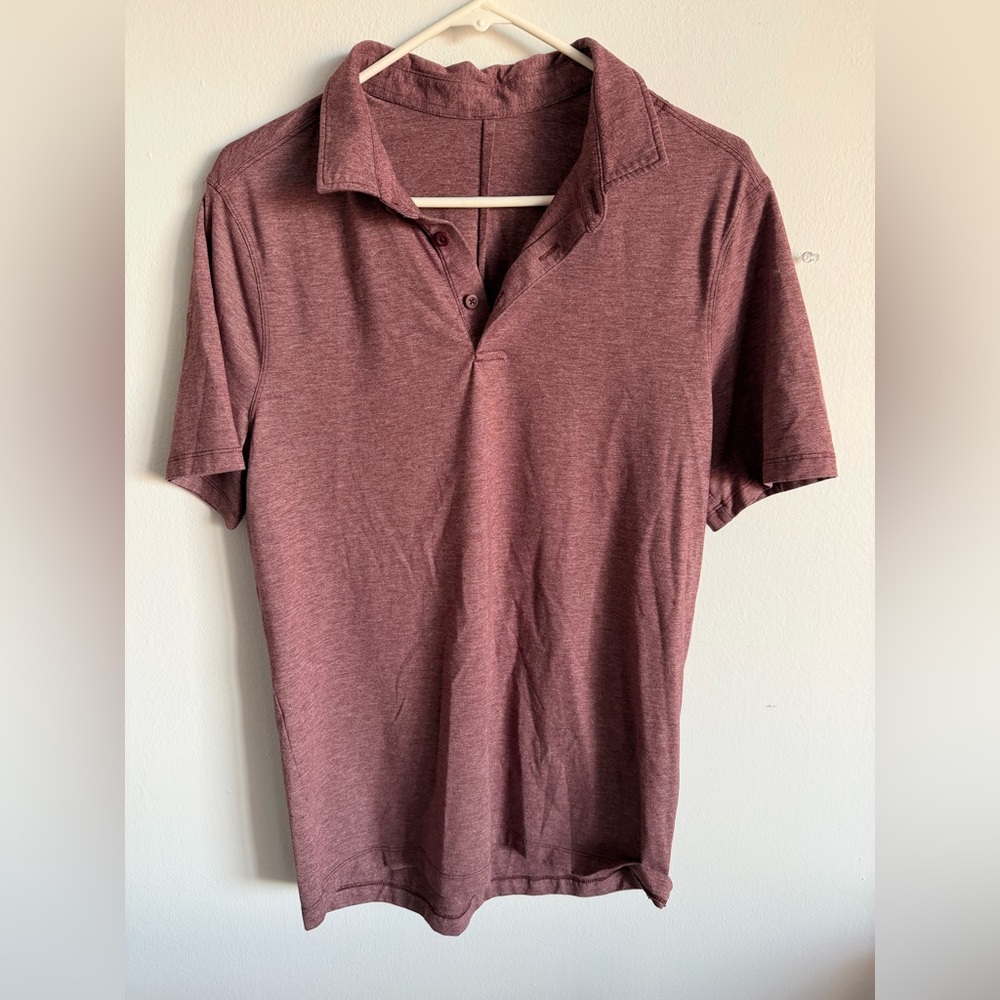 Men's Maroon Polo Shirt